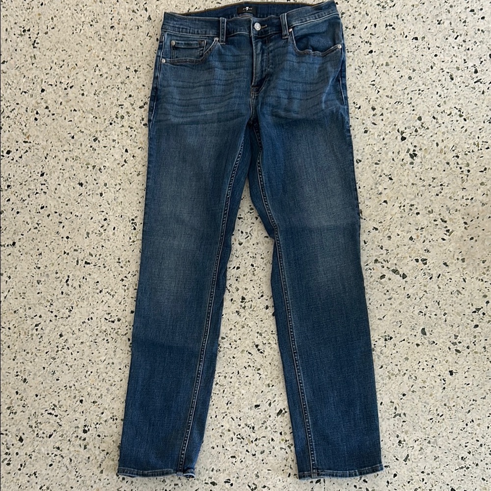 7 For All Mankind Blue Jeans - Mens 33’